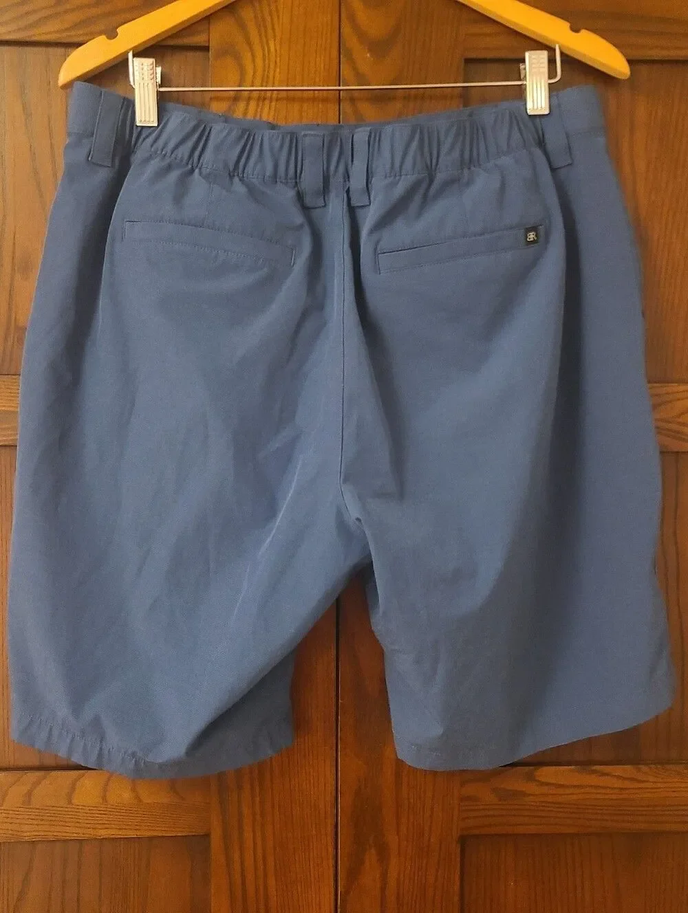 Banana Republic Men's Comfort Elastic Waistband Flat Front Shorts Size 36